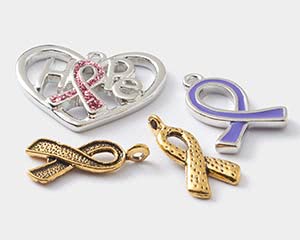 Awareness Charms and Charity Jewelry Making Supplies - Fire Mountain ...