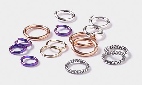2500PCS 3-9MM Making Jewelry Findings 925 Sterling silver Plated Open Jump Rings 