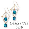 Design Idea 5878 Earrings