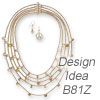 Design Idea B81Z Necklace and Earrings