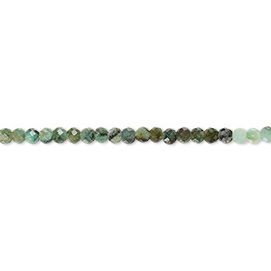 Details about   Natural Emerald gemstone beads 13 inch Rondelle Shape beads For jewelry BMC-703