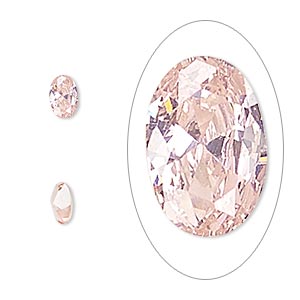 Faceted Gems Cubic Zirconia Pinks