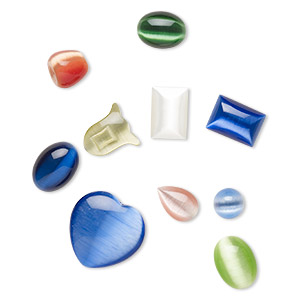 Bead mix, glass, mixed colors, 4mm-27x8mm multi-shape. Sold per 1