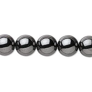 Bead, Hemalyke&#153; (man-made), 10mm round. Sold per 15-1/2&quot; to 16&quot; strand.