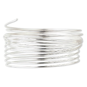 Wire-Wrapping Wire Sterling Silver Silver Colored