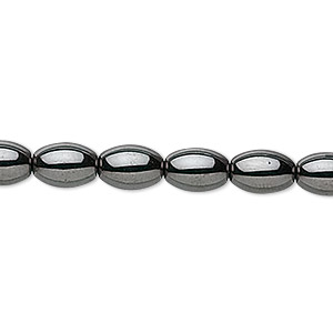 Bead, Hemalyke&#153; (man-made), 9x6mm oval. Sold per 15-1/2&quot; to 16&quot; strand.