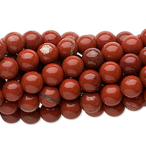 Beads Grade C Red Jasper