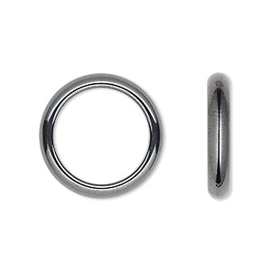 Ring, Hemalyke&#153; (manmade), 4mm domed round, sizes 5-12. Sold per pkg of 100.