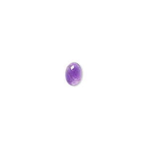 1 Cabochon Oval Edelsteine ca.19-20mm x14x 8mm 17ct. Natural Amethyst 
