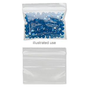 100 Plastic AntiTarnish Ziplock Bags 3x2 ALL CLEAR 2Mil NEW 