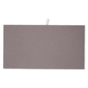 Display pad, velveteen, grey, 14 x 7-3/4 inch rectangle. Sold individually.