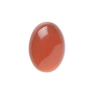 Cabochon, carnelian (dyed / heated), 18x13mm calibrated oval, B grade, Mohs hardness 6-1/2 to 7. Sold per pkg of 2.