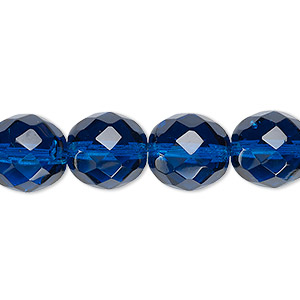 4mm Shades Of Blue Czech fire Polished 50 Beads CHOOSE COLOR!! 