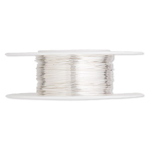 Wire-Wrapping Wire Argentium Silver Silver Colored
