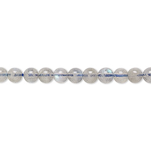 Bead, labradorite (natural), 3.5-4.5mm semi-round, A- grade, Mohs hardness 6 to 6-1/2. Sold per 7-inch strand, approximately 40 beads.