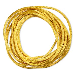 Cord Satin Gold Colored