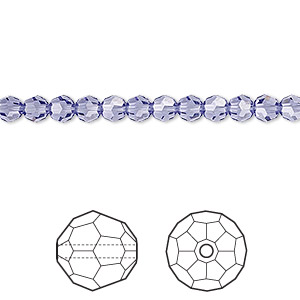 Beads Crystal Purples / Lavenders