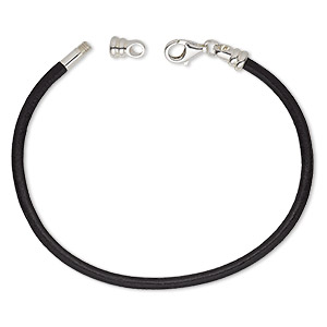 Greek Leather Bracelet With Silver Clasp-Double Wrapped