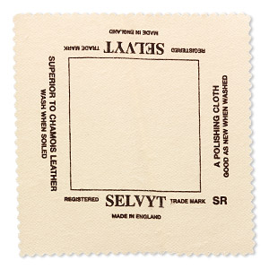 Polishing cloth, Selvyt&reg;, 5-inch square. Sold individually.