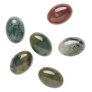 Cabochon, fancy jasper (natural), 14x10mm calibrated oval, B grade, Mohs hardness 6-1/2 to 7. Sold per pkg of 6.