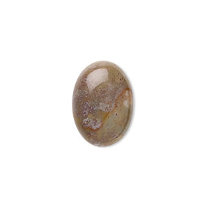Cabochon, fancy jasper (natural), 18x13mm calibrated oval, B grade, Mohs hardness 6-1/2 to 7. Sold per pkg of 4.