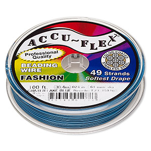 Beading Wire Stainless Steel Blues