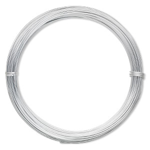 Wire-Wrapping Wire Aluminum Silver Colored