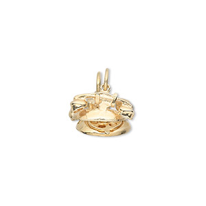 Charms Karat Gold Gold Colored