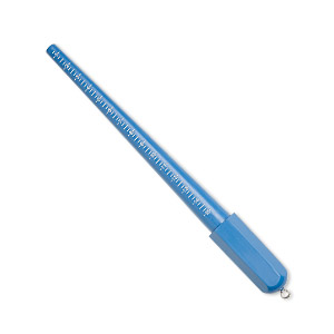 Ring mandrel, plastic, blue, 12 inches. Sold individually.