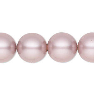 Imitation Pearls Crystal Pinks