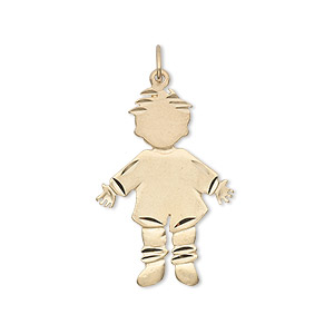 Charms Karat Gold Gold Colored