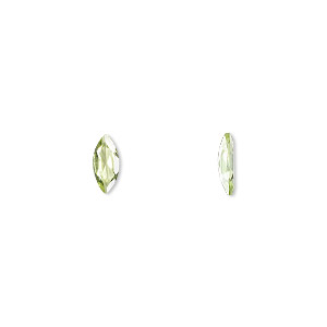 Gem, peridot (natural), 8x4mm faceted marquise, A grade, Mohs hardness 6-1/2 to 7. Sold per pkg of 2.