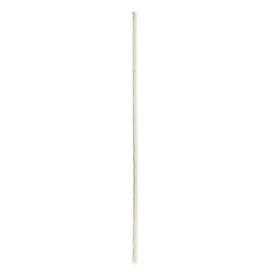 Stick pin, brass, 6 inches, 18 gauge. Sold per pkg of 10.