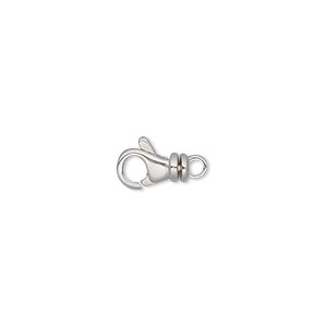 Infinity Lobster Clasp Sterling Silver Claw Large
