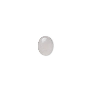 Cabochon, rose quartz (natural), 8x6mm calibrated oval, B- grade, Mohs hardness 7. Sold per pkg of 16.