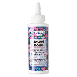 Adhesive, Crafter&#39;s Pick&#153; Jewel Bond&#153;. Sold per 4-fluid ounce bottle.