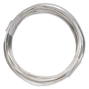 Wire-Wrapping Wire Sterling Silver-Filled Silver Colored