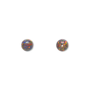 Beads Mexican Opal Multi-colored