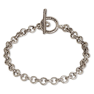 Chain Bracelets Fine Silver Silver Colored