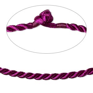 Necklace Bases Nylon Purples / Lavenders
