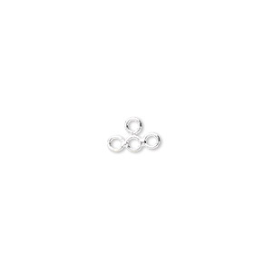 Linking Rings Sterling Silver Silver Colored