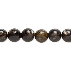 Bead, mica (coated), 8mm hand-cut round, B grade, Mohs hardness 2. Sold per 15-1/2&quot; to 16&quot; strand.