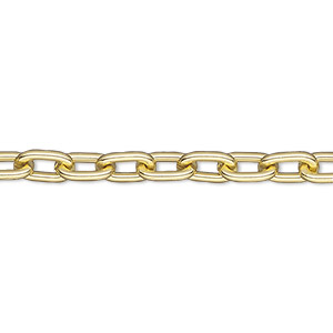 Unfinished Chain Aluminum Gold Colored