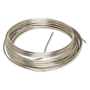 Wire, Wrapit&reg;, Nickel Silver, half-hard, round, 16 gauge. Sold per 1/4 pound spool, approximately 30 feet.