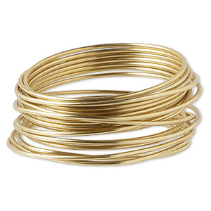 Wire, Wrapit&reg;, Jeweler&#39;s Bronze, dead-soft, round, 12 gauge. Sold per 1/4 pound spool, approximately 13 feet.