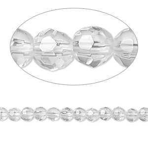 Beads Grade A Quartz Crystal