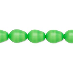 Imitation Pearls Crystal Greens