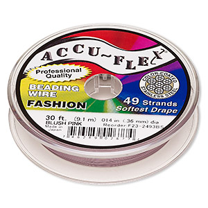 Beading Wire Stainless Steel Pinks