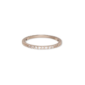 Finger Rings Rose Gold Plated/Finished Pinks