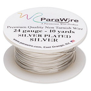 Wire-Wrapping Wire Copper Silver Colored